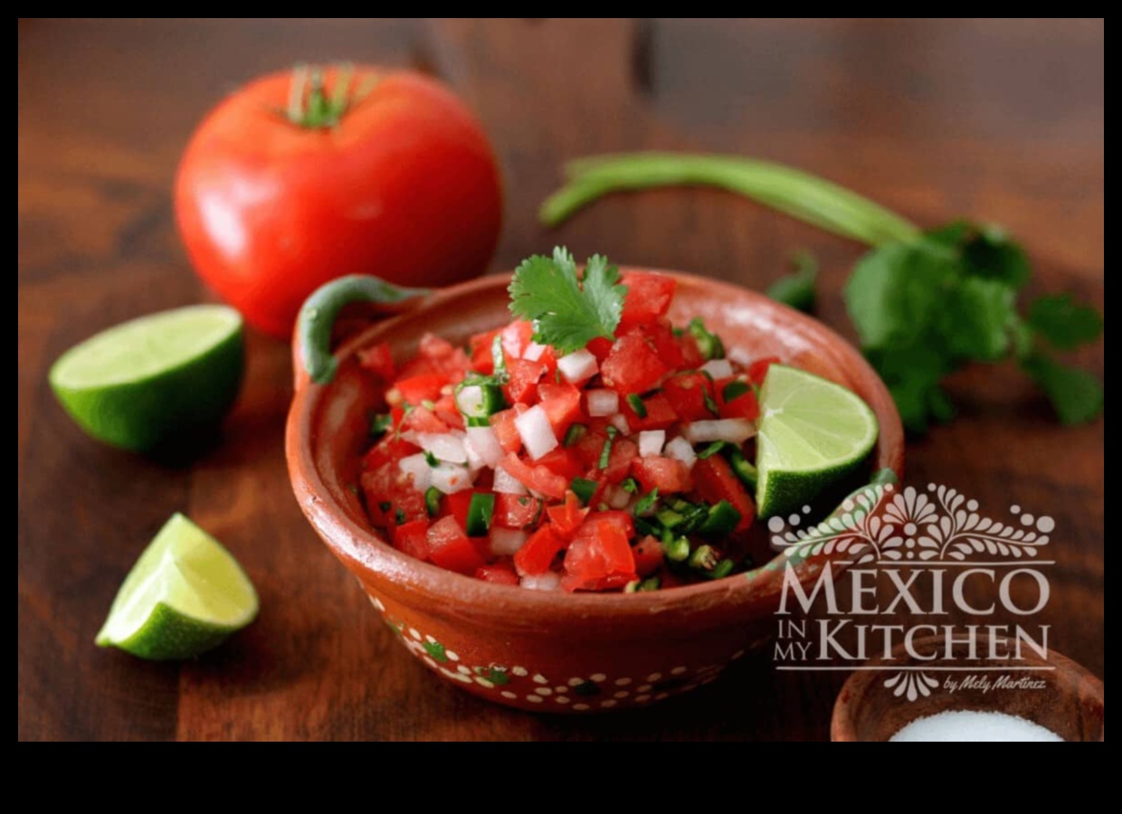 Pico de Gallo Mükemmelliği: Taze Meksika Salsaları Hazırlamak